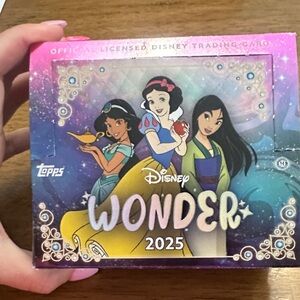 Topps Disney Wonder 2025 full base set tier 1 cards 1-100